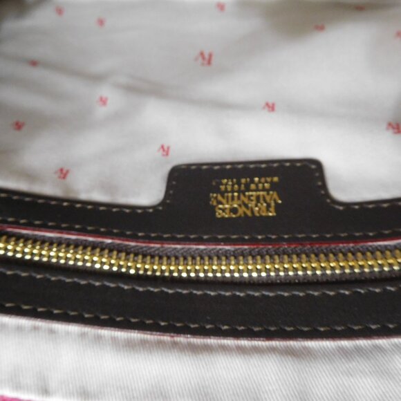 FRANCES VALENTINE ~ PINK WOOL POOCH BAG - Picture 6 of 10